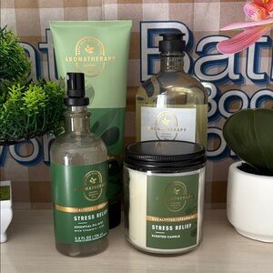 4 Pc Bath and Body Works Eucalyptus + Spearmint Bundle